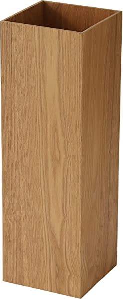 木製 傘立て 着脱式水受け皿付き 玄関収納 長傘 野球 ゴルフクラブ アンブレラスタンド 北欧 ナチュラル スクエア 可能 ベージュ ダークブラウン (ベージュ)の通販は