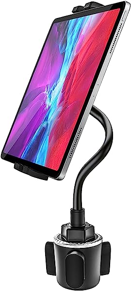 カーカップホルダー タブレットスタンド 曲げる可能グスネック車用カップホルダー ランニングマシントドリンクホルダー タブレットスタンド ルームランナー ホルダーiPadスタンド 取り付け簡単 360度回転 フレキシブルアーム 自由調節 日本語説明書付き タブ ... 5,698円