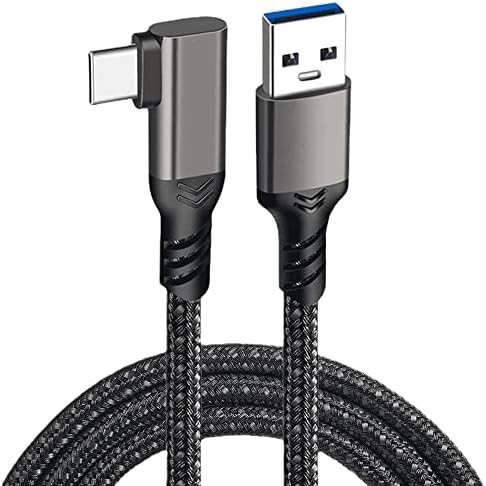 USB Type C ケーブル L字 3A急速充電 10Gbps高速データ転送 USB3.2