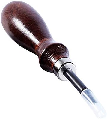 へり落とし 溝ほり 革工具 レザークラフト 漉き機 面取り 切削 レザー キット ヘリ 革細工 仕立て 革漉き DIY レザー エッジ ベベラー ウッドハンドル レザーツール ベベル用 カッティングツール 手芸用 エッジャー 面取り 1.4mm