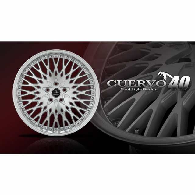 送料無料タイヤ ホイール 4本セットfledermaus フレーダーマウス Cuervo40 クエルボ40 新型ヴェルファイア 30アルファード x9 0j 35 シの通販はau Pay マーケット ｐartsａero パーツエアロ Au Pay マーケット店