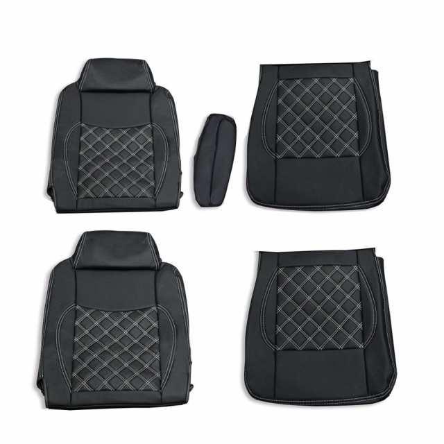 シートカバー 日野 レンジャープロ 標準用 運転席 助手席 セット キルティング ホワイトキルト　RM-CV010RL-WLの通販は