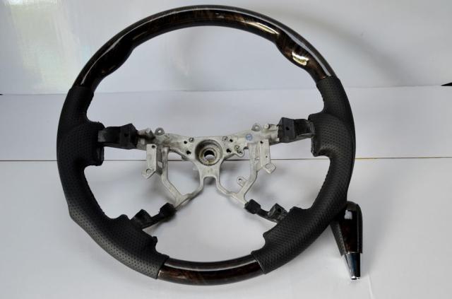 ハイエース 200系 1型2型3型 Gコンビハンドル&シフトノブ 2点セット　マヒガニー調 TOW-1の通販は