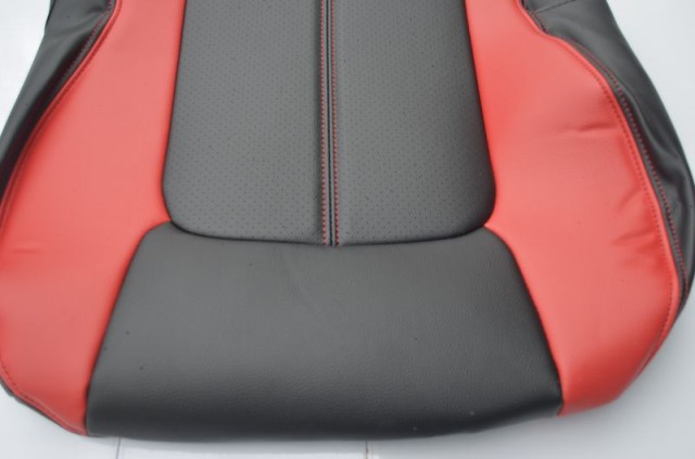 大得価安いハイゼット カーゴ S321V / S331V シートカバー赤黒パンチングレザー パーツ