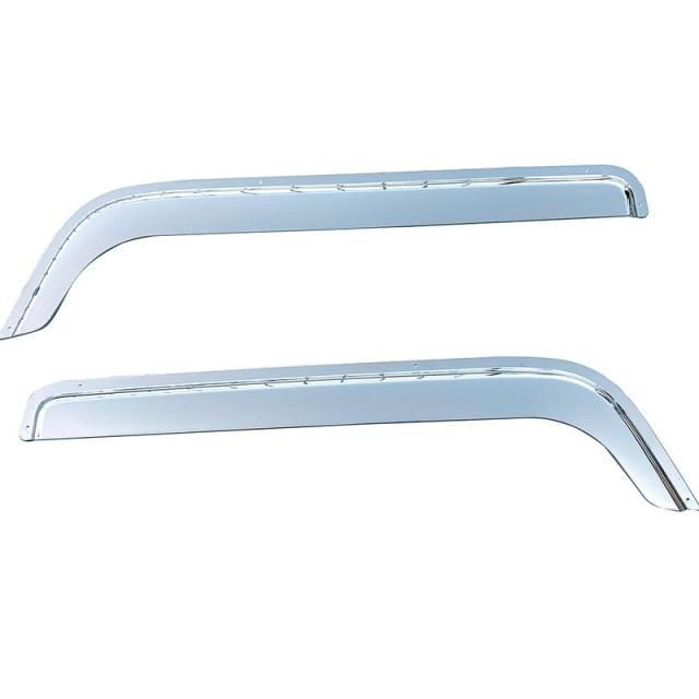 三菱ふそう 20キャンター ブルーテックキャンター ジェネレーションキャンター メッキ ドアバイザー 左右セット JP-YD-CANTERの通販は 8,135円