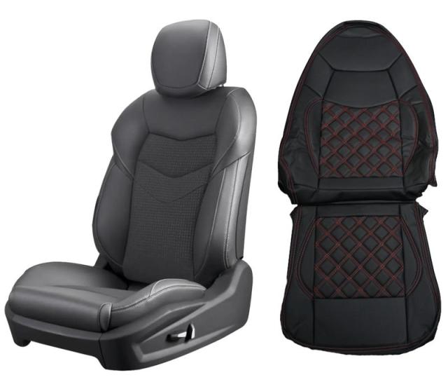 タウンエースバンGL/DXH20.2-S402/412S403/413シートカバーダイヤカットレッドバンSTD/DXグランマックスGL JP-YT126F-RD+JP-YT126S-RDの通販は