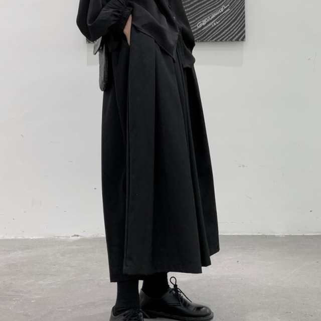 Ｌ　デニム　ジーンズ　モード系 袴パンツ サ厶エルイージーパンツ ルーズ - 9