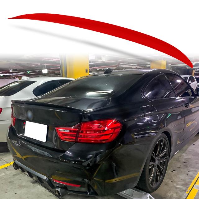純正色塗装 ABS製 トランクスポイラー BMW用 4シリーズ F32 Pタイプ ポン付け カラーコード：A75の通販は