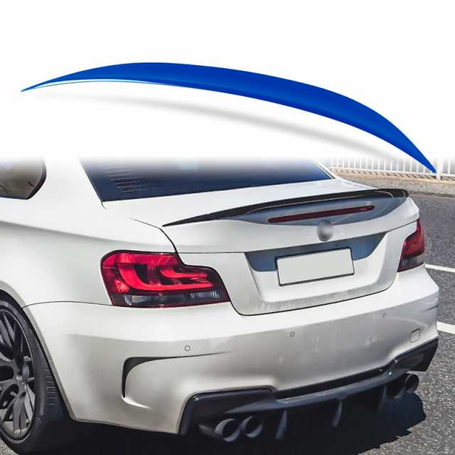純正色塗装 ABS製 トランクスポイラー BMW 1シリーズ E82用 Pスタイル リアスポイラー 両面テープ取付 カラーコード：A51の通販は