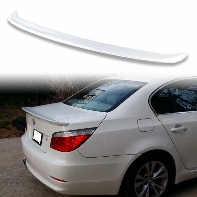 純正色塗装 ABS製 トランクスポイラー BMW用 5シリーズ E60 ポン付け カラーコード：300の通販は