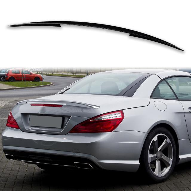 純正色塗装 ABS製 トランクスポイラーメルセデスベンツ用 SLクラス R231 Aタイプ ポン付け リアスポイラー 両面テープ取付 カラーコード：040の通販は