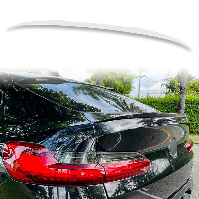 純正色塗装 ABS製 トランクスポイラー BMW用 X4 G02 Pタイプ 外装 エアロ パーツ リアスポイラー 両面テープ取付 カラーコード：300の通販は