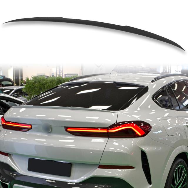 純正色塗装 ABS製 トランクスポイラー BMW用 X6 G06 Pタイプ 外装 エアロ パーツ リアスポイラー 両面テープ取付 カラーコード：A90の通販は