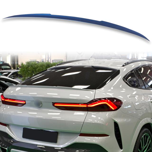 純正色塗装 ABS製 トランクスポイラー BMW用 X6 G06 Pタイプ 外装 エアロ パーツ リアスポイラー 両面テープ取付 カラーコード：C1Mの通販は