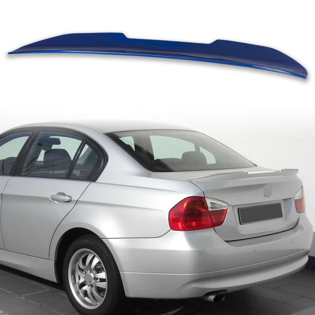 【国内在庫あり】 BMW 3シリーズ E90 前期 セダン リア トランク ウィング スポイラー CSL風 2005-2008 艶あり黒 限定色塗装 BMW 3シリーズ E90 セダン トランク用リアスポイラー 本物DryCarbon ドライカーボン