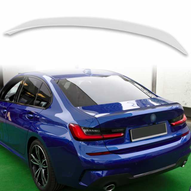 純正色塗装 ABS製 トランクスポイラー BMW用 3シリーズ G20 Pタイプ セダン用 ポン付け カラーコード：A96の通販は