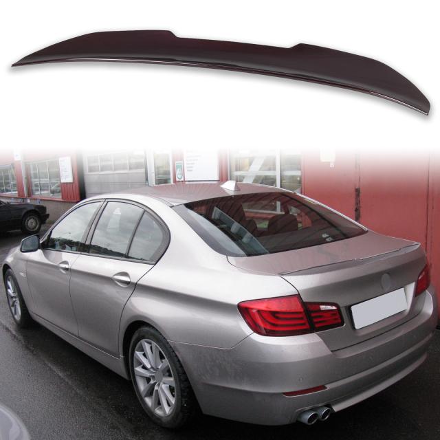 純正色塗装 ABS製 トランクスポイラー BMW用 5シリーズ F10 セダン用 PSMスタイル ポン付け カラーコード：B03の通販は