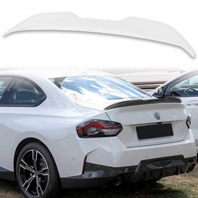 純正色塗装 ABS製 トランクスポイラー BMW用 2シリーズ G42 クーペ用 Pタイプ ポン付け カラーコード：300の通販は