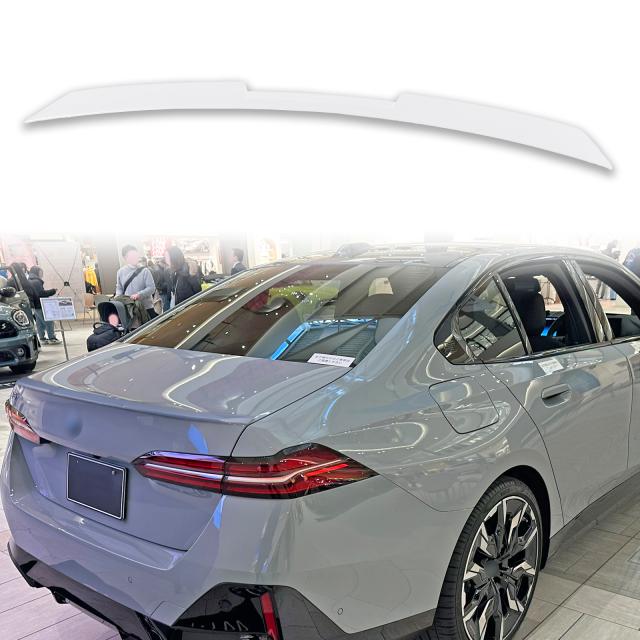 純正色塗装 ABS製 トランクスポイラー BMW用 5シリーズ i5 G60 Pタイプ ポン付け リアスポイラー 両面テープ取付 カラーコード：A96の通販は 17,094円