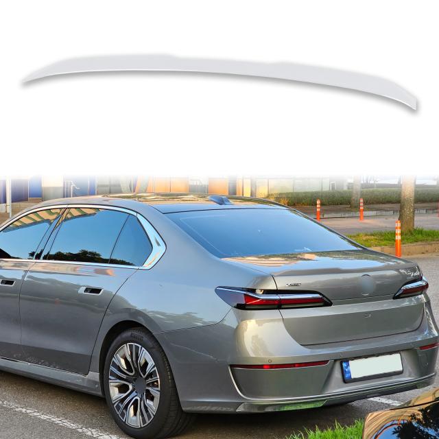 純正色塗装 ABS製 トランクスポイラー BMW用 7シリーズ i7 G70 M760iスタイル ポン付け リアスポイラー 両面テープ取付 カラーコード：A96の通販は