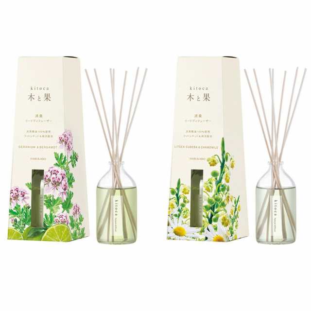 kitoca 木と果 天然精油100％使用 アロマディフューザー 90ml