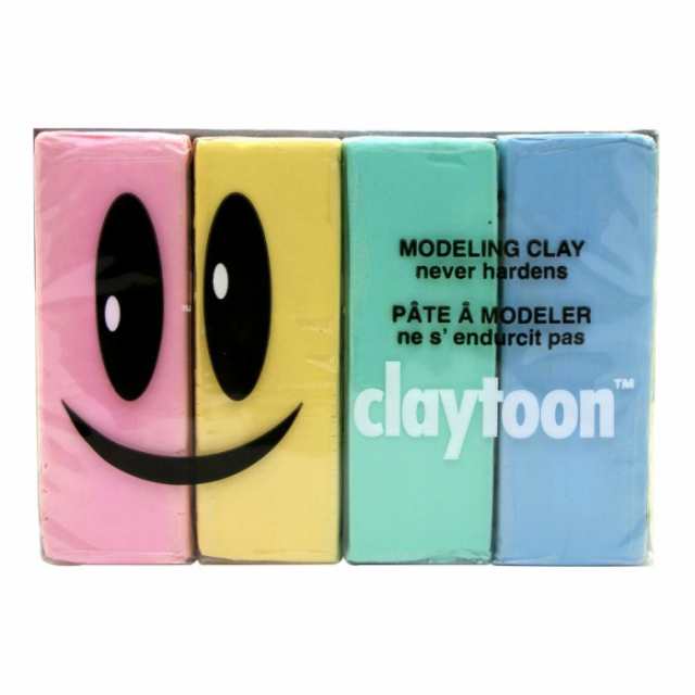 MODELING CLAY モデリングクレイ claytoon クレイトーン カラー油粘土