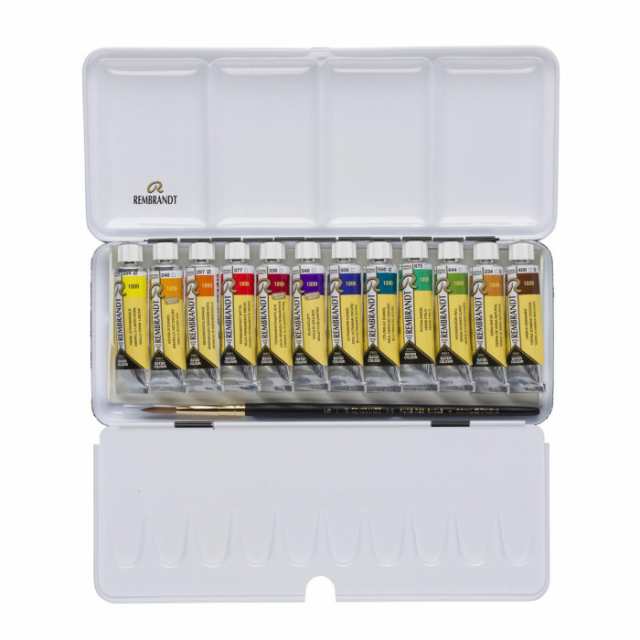 レンブラント水彩絵具10ML 風景画用12色セット T0583-0195 426670