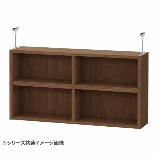 TAIYO OWR オーダーワイドラック 突っ張り棚 4195スリム ウォールナットブラウン WBの通販は 24,300円