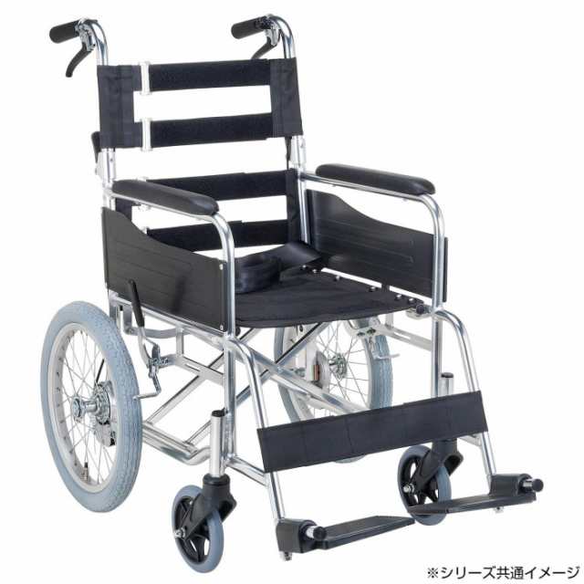 スタンダードモジュール 車いす 介助式 背折れ チェックオレンジ SMK30-4043COの通販は - 介助式車いす