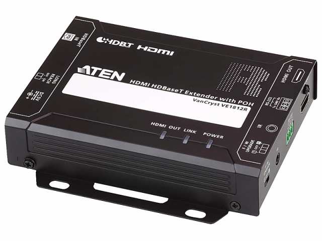 ATEN [VE1812R] HDMIツイストペアケーブルエクステンダーレシーバーユニット(4K対応POHタイプ)