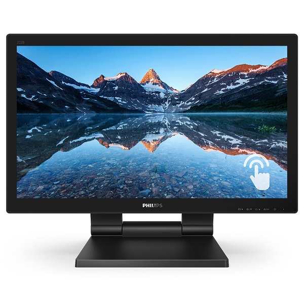 PHILIPS [222B9TA/11] 液晶ディスプレイ 21.5型静電容量タッチ/1920×1080/DisplayPort、HDMI、DVI-D、D-Sub/ブラック/スピーカー:あ…