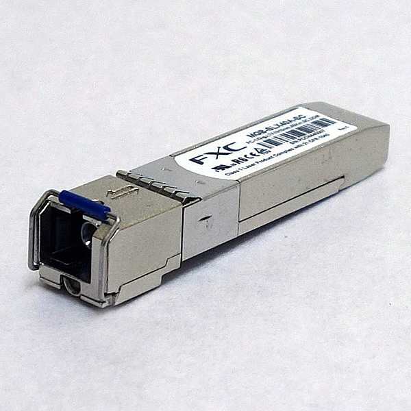 FXC [MGB-SLX40A-SC-ASB5] 1000BASE-LX SMF SC 1芯(40km/TX1310nm) SFP モジュール + 同製品SB5バンドル