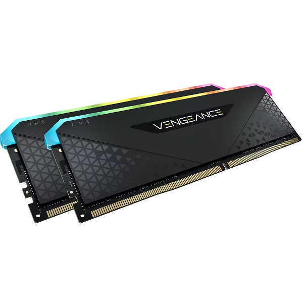 コルセア(メモリ) [CMG32GX4M2D3600C18] DDR4 3600MHz 32GB(16GBx2) UDIMM 18-22-22-42 VENGEANCE RGB RS 1.35V for AMD Ryzen & Intelの通販は