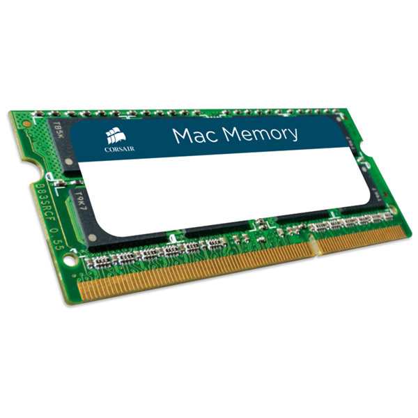 コルセア(メモリ) [CMSA8GX3M1A1600C11] PC3-12800 DDR3L-1600 8GBx1 204PIN SODIMM 1.35V For Mac