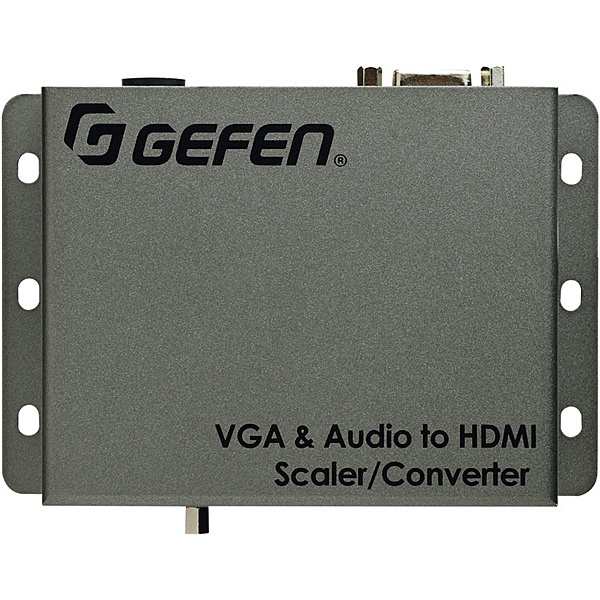 Gefen [EXT-VGAA-HD-SC] VGA/Audio to HDMI変換機 (スケーラー内蔵)