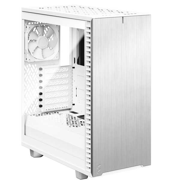 Fractal Design [FD-C-DEF7C-04] ミドルタワー型PCケース Define 7 Compact White TG Clear Tint