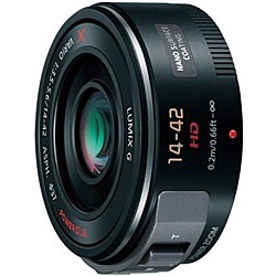 Panasonic [H-PS14042-K] デジタル一眼カメラ用交換レンズ LUMIX G X VARIO PZ 14-42mm/F3.5-5.6 ASPH./POWER O.I.S. (ブラック)のサムネイル