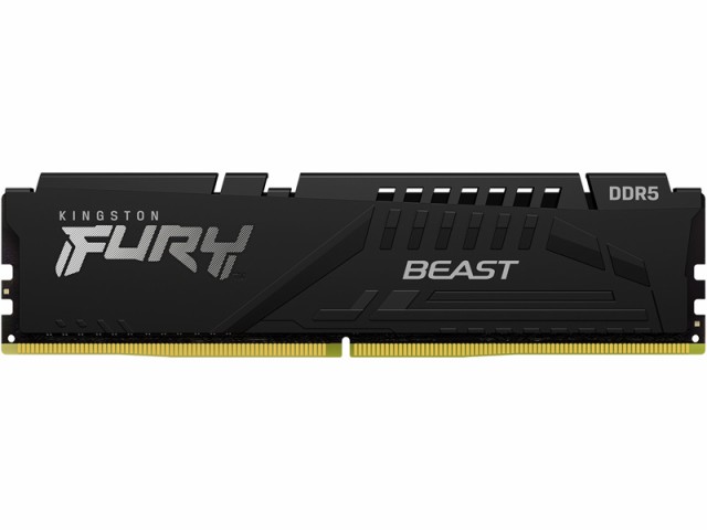 キングストン [KF560C36BBE-16] 16GB DDR5 6000MT/s CL36 DIMM FURY Beast Black EXPOの通販は