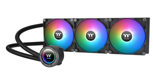 Thermaltake [CL-W376-PL14SW-A] TH420 ARGB Sync V2 CPU Liquid Coolerの通販は