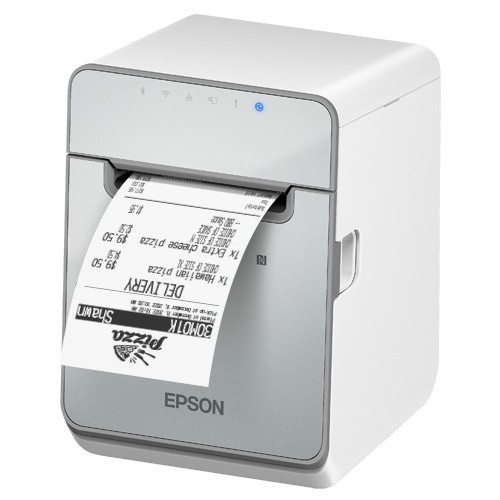 EPSON [TM-L100W] レシートプリンター 台紙無しラベル対応 40mm・58mm