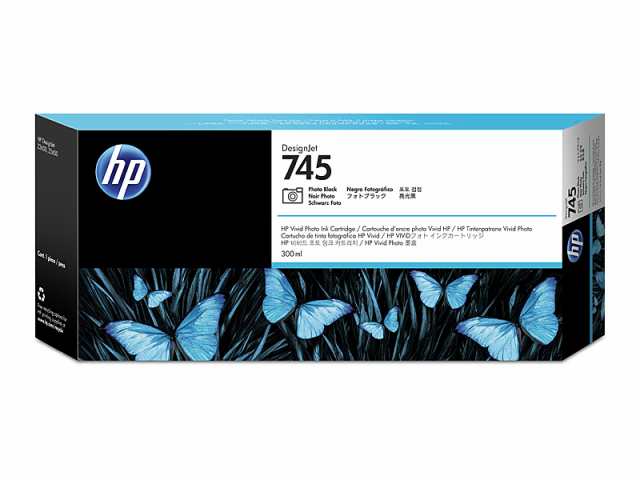 HP（Inc.） HP745インクカートリッジ フォトBk300ml F9K04A-