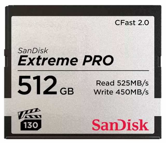 SanDisk [SDCFSP-512G-J46D] SanDisk エクストリーム プロ CFast 2.0 カード 512GB SDCFSP-512G-J46D