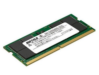 バッファロー [MV-D5N5600-32G] 法人向け PC5-5600対応 262ピン SO-DIMM 32GB