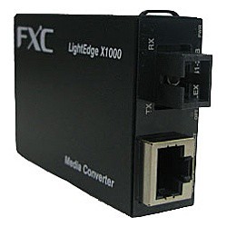 FXC [LEX1841-40A] 10BASE-T/100BASE-TX to 100BASE-FX(SC、SMF-40Km)メディアコンバータ