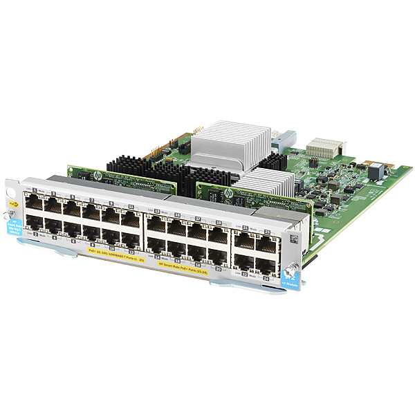 HP [J9991A] HPE Aruba 20port PoE+ / 4port 1/2.5/5/XGT v3 zl2 Module