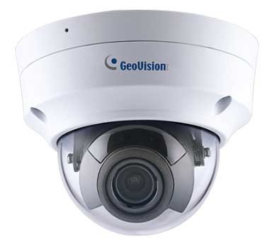 GeoVision [GV-TVD4811-T5] GV-TVD4811、400万画素CMOSを搭載したH.265/H.264両対応ネットワークドームAIカメラ 5年保証