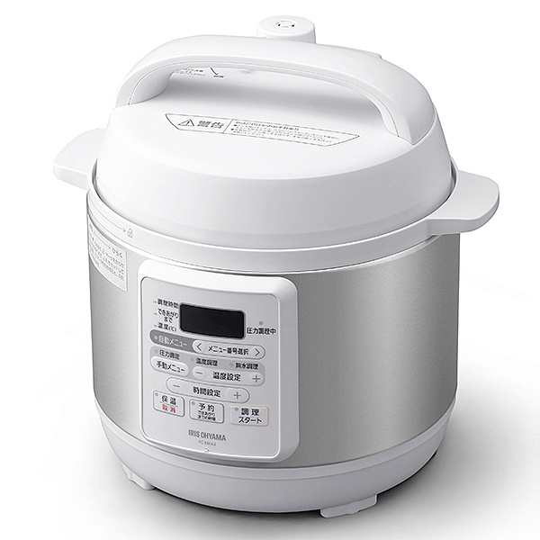 アイリスオーヤマ [PC-EMA3-W] 電気圧力鍋 3.0L ホワイト [PSE認証済]の通販は