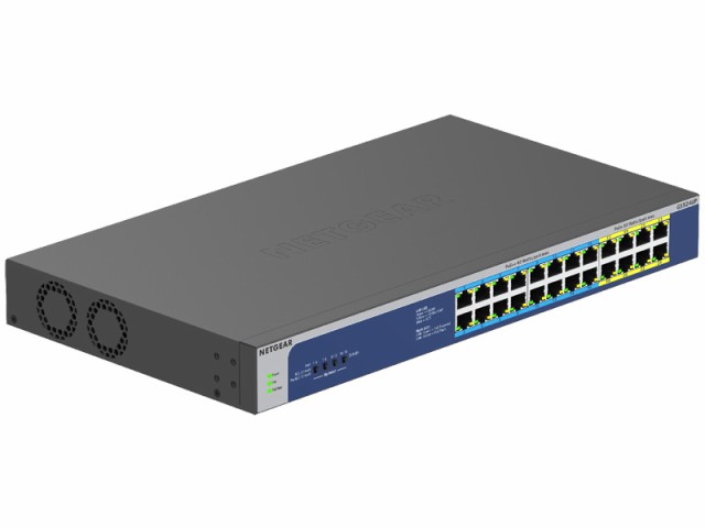 NETGEAR [GS524UP-100AJS] Ultra60 PoE+対応(480W)ギガビット24ポート アンマネージスイッチ