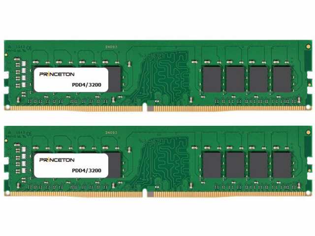 プリンストン [PDD4/3200-16GX2] 32GB (16GB 2枚組) DDR4-3200 288PIN UDIMM