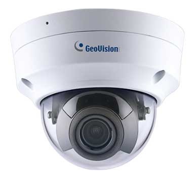 GeoVision [GV-TVD4811-T3] GV-TVD4811、400万画素CMOSを搭載したH.265/H.264両対応ネットワークドームAIカメラ 3年保証